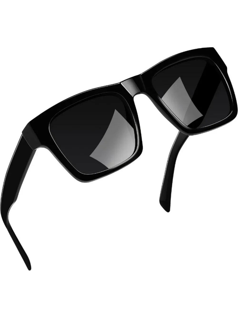 Trendy Oversized Polarized Square Sunglasses for Men & Women | UV400 Retro